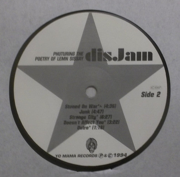 Disjam : Phuturing The Poetry Of Lemn Sissay (LP, Album)