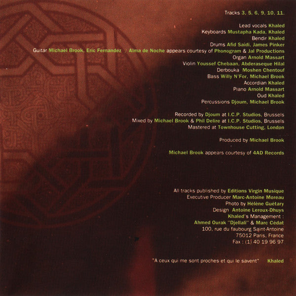 Khaled : Khaled (CD, Album)