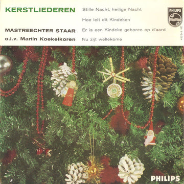 De Mastreechter Staar o.l.v. Martin Koekelkoren : Kerstliederen (7", EP)