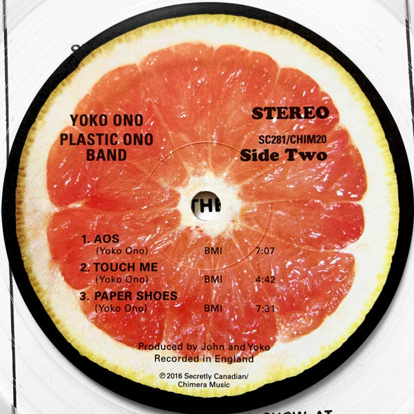 Yoko Ono / The Plastic Ono Band : Plastic Ono Band (LP, Album, Ltd, RE, RM, Cle)