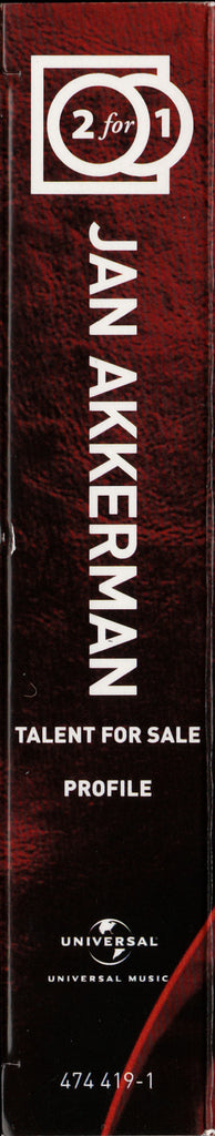 Jan Akkerman : Talent For Sale / Profile (CD, Album, RE + CD, Album, RE + Box, Comp)