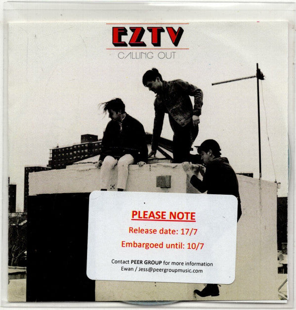 EZTV : Calling Out (CDr, Album, Promo)