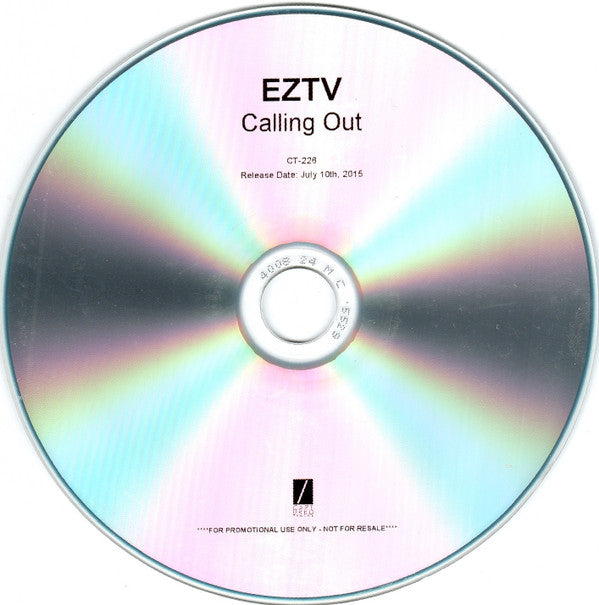 EZTV : Calling Out (CDr, Album, Promo)