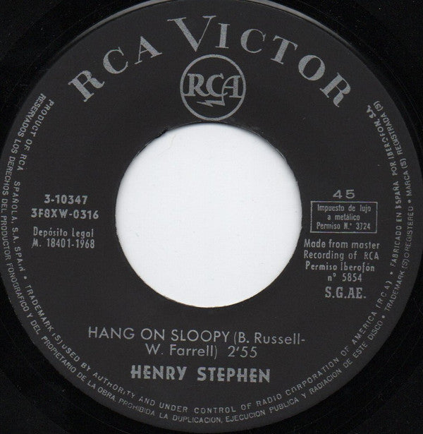 Henry Stephen : Limon Limonero (7", Single)