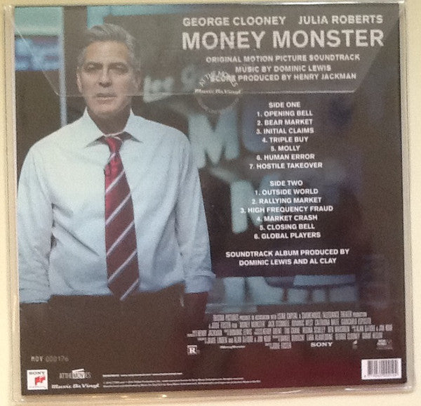 Dominic Lewis : Money Monster (Original Motion Picture Soundtrack) (LP, Album, Dlx, Ltd, Num, Gre)