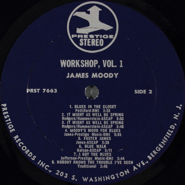 James Moody : Workshop Vol. 1 (LP, Comp)