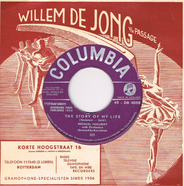 Michael Holliday : Keep Your Heart / The Story Of My Life (7", Single)