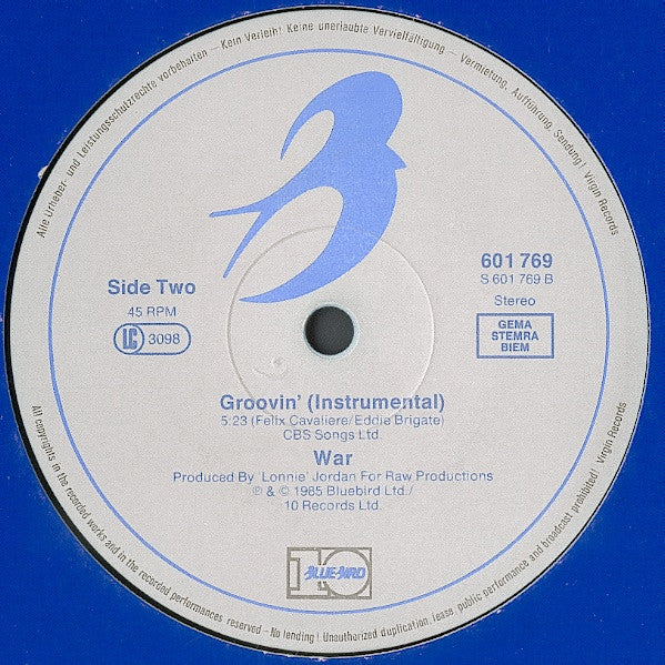 War : Groovin' (12")