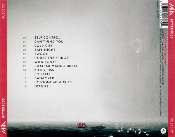 M.I.A. : Bittersüss (CD, Album)