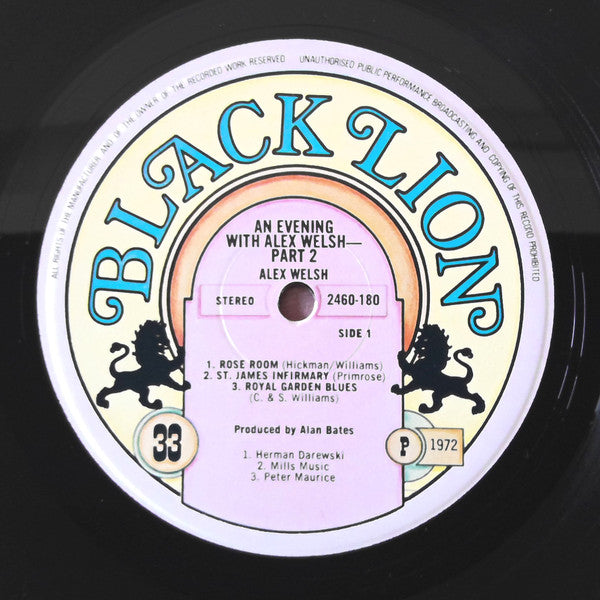 Alex Welsh Featuring George Chisholm, Humphrey Lyttelton, Bruce Turner : An Evening With Alex Welsh And His Friends (Part 2) (LP, Album)