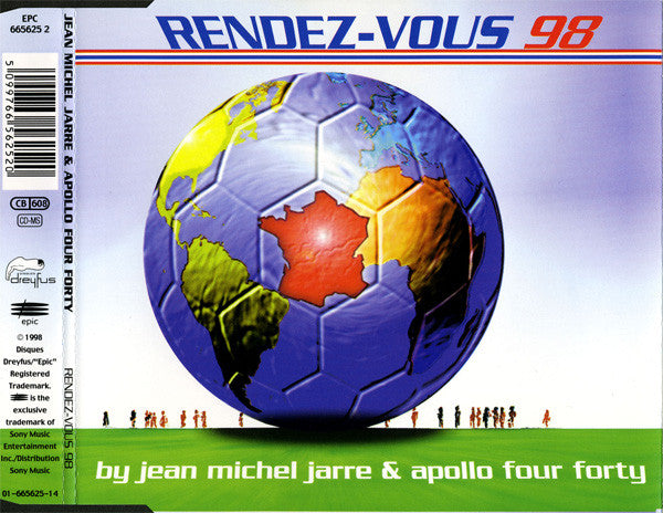 Jean-Michel Jarre & Apollo 440 : Rendez-Vous 98 (CD, Maxi)