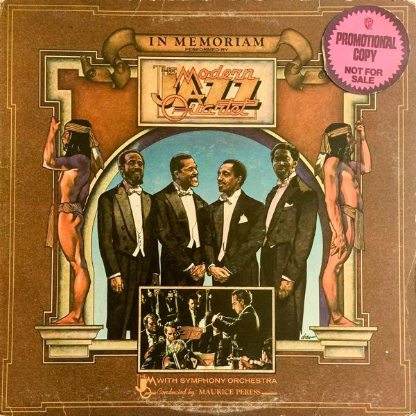 The Modern Jazz Quartet : In Memoriam (LP, Album, Promo)