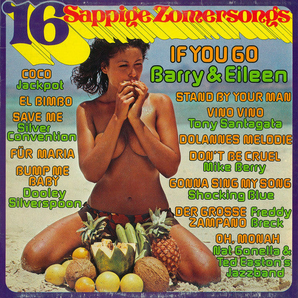 Various : 16 Sappige Zomersongs (LP, Comp, Mono)