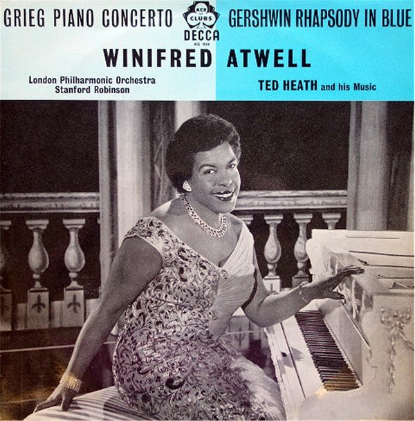Winifred Atwell : Grieg Piano Concerto / Gershwin Rhapsody In Blue (LP, Comp)