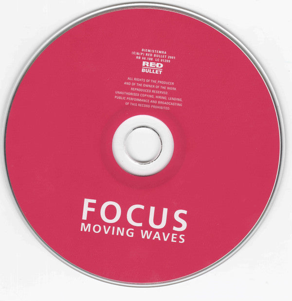 Focus (2) : Moving Waves (CD, Album, RE)