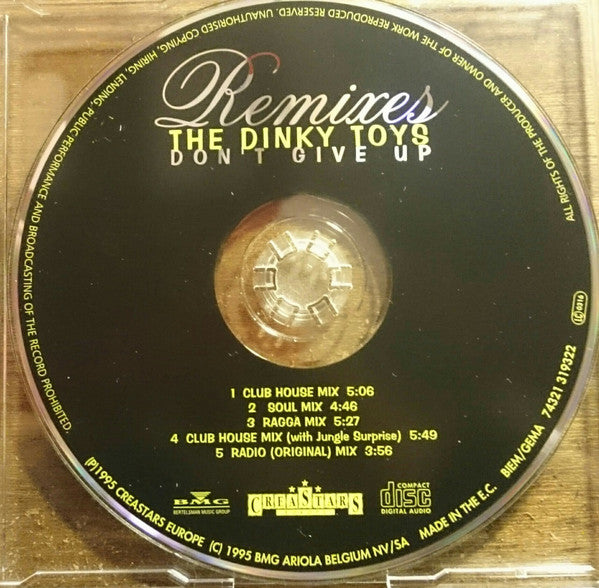 The Dinky Toys : Don't Give Up - Remixes (CD, Maxi)