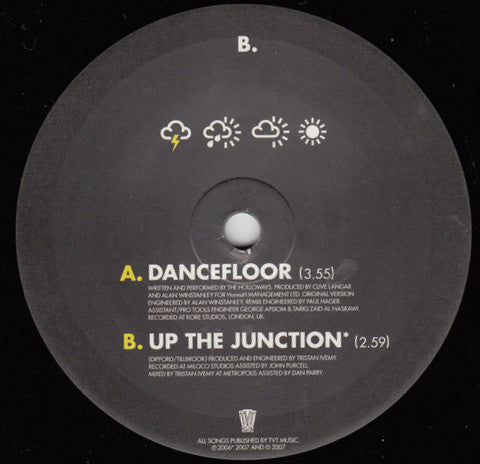 The Holloways : Dancefloor (7", Single)