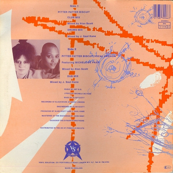 Hades Featuring Michele De Pass : Pitter Patter Biscuit (12")