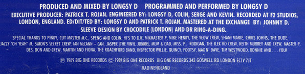 Longsy D's House Sound* : For The World (LP, Album)