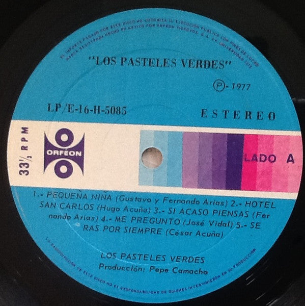 Los Pasteles Verdes : Pequeña Niña (LP, Album)