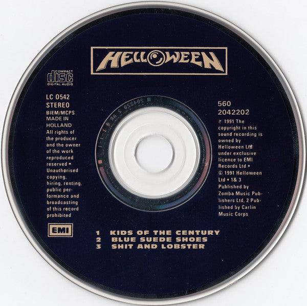Helloween : Kids Of The Century (CD, Maxi)
