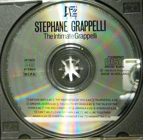 Stéphane Grappelli : The Intimate Grappelli (CD)