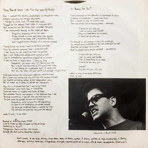 Burt And The Brandnew Lifestyle : Young Boys & Girls (On The Old Side Of Town) (7", Single)