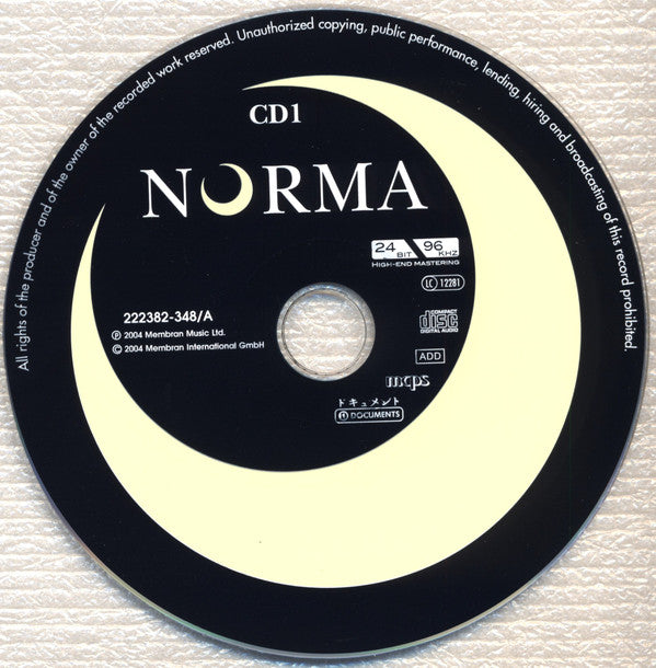 Vincenzo Bellini - Maria Callas, Mario Filippeschi, Ebe Stignani, Nicola Rossi-Lemeni, Paolo Caroli, Rina Cavallari, Coro Del Teatro Alla Scala E Orchestra Del Teatro Alla Scala, Tullio Serafin : Norma (3xCD, Album, Mono, RE, RM)