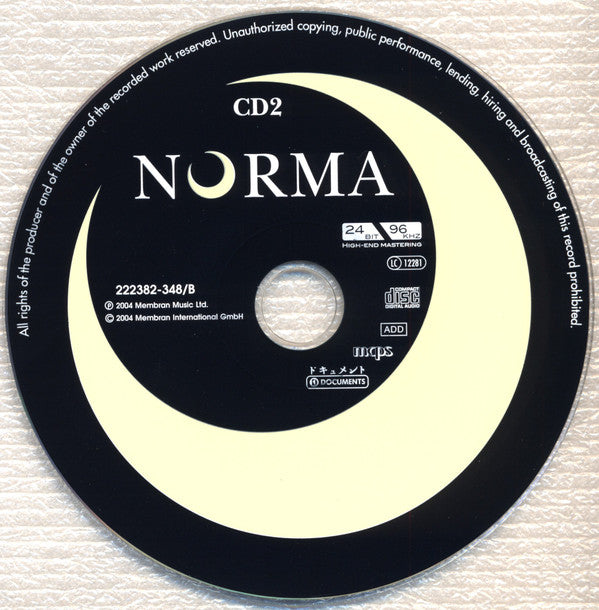 Vincenzo Bellini - Maria Callas, Mario Filippeschi, Ebe Stignani, Nicola Rossi-Lemeni, Paolo Caroli, Rina Cavallari, Coro Del Teatro Alla Scala E Orchestra Del Teatro Alla Scala, Tullio Serafin : Norma (3xCD, Album, Mono, RE, RM)