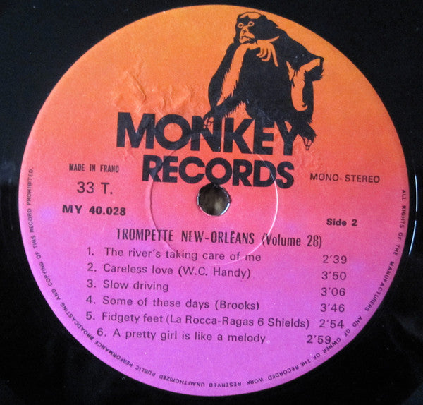 Various : Trumpet & Clarinet New Orleans (Vol.28) (2xLP)