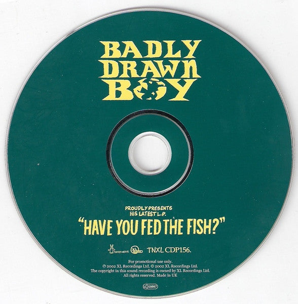 Badly Drawn Boy : Have You Fed The Fish? (CD, Album, Promo)