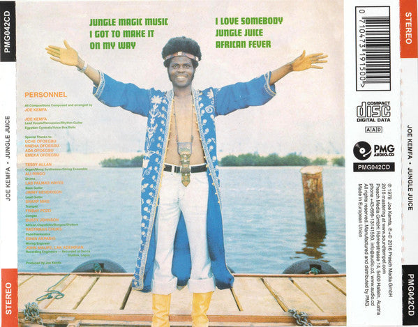 Aura (Spiritual Emanation) : Jungle Juice (CD, Album, RE)