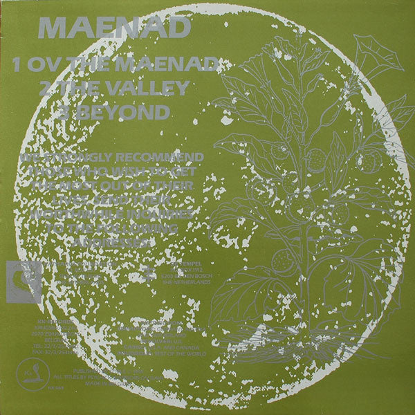 Psychick Warriors Ov Gaia : Maenad (12")