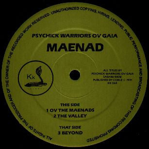Psychick Warriors Ov Gaia : Maenad (12")