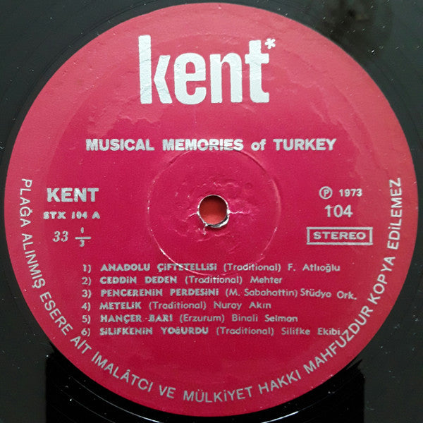 Various : Marvelous Folklor From Turkey  Vol.2 (LP)