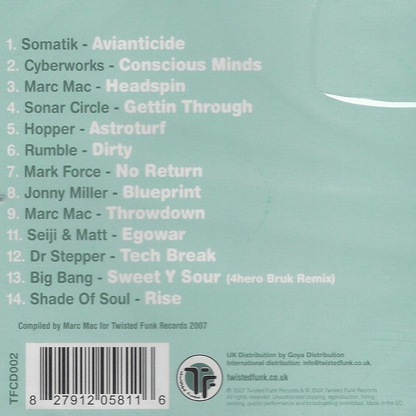 Various : Scattered Snares Volume 2 (CD, Comp)