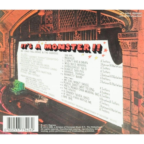 Long Tall Ernie And The Shakers : Put On Your Rockin' Shoes / It's A Monster (CD, Album, RE + CD, Album, RE + Comp, Sli)