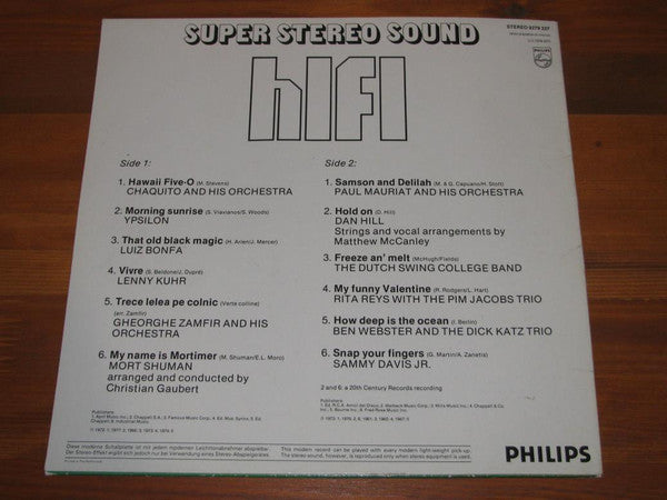 Various : Hi-Fi Super Stereo Sound, Vol. 1 (LP, Comp)