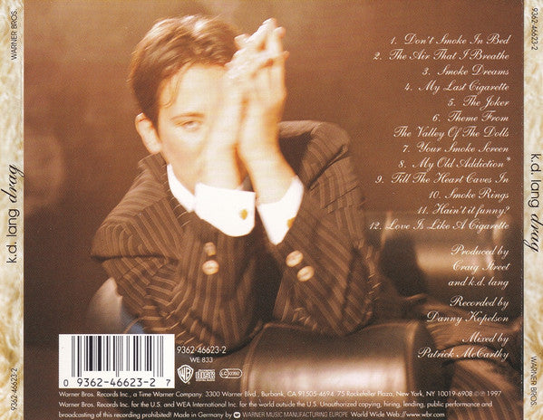 k.d. lang : Drag (CD, Album)