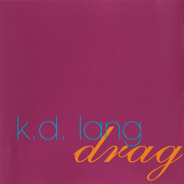 k.d. lang : Drag (CD, Album)
