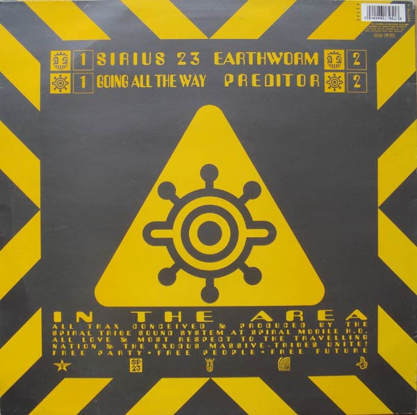 Spiral Tribe Sound System* : Sirius 23 (12", EP)