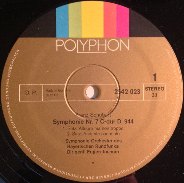 Franz Schubert : Schubert (LP)