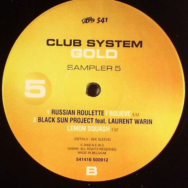 Various : Club System Gold Sampler 5 (12", Smplr)