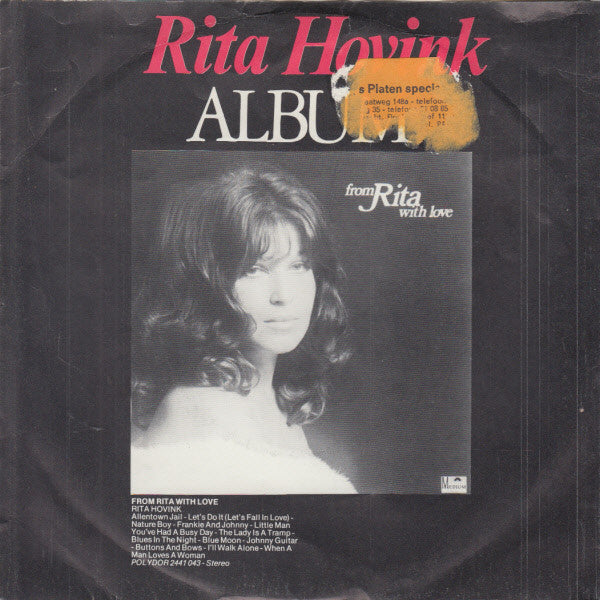 Rita Hovink : De Tijden Van Weleer (7", Single)