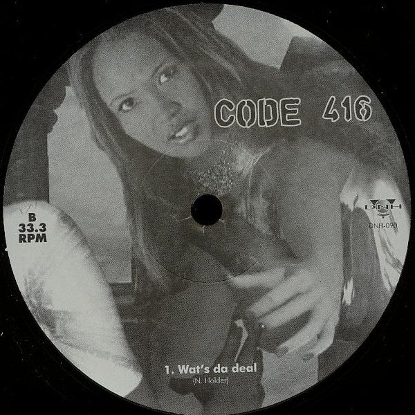 Nick Holder : Code 416 (12")