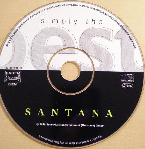 Santana : Simply The Best (CD, Comp)