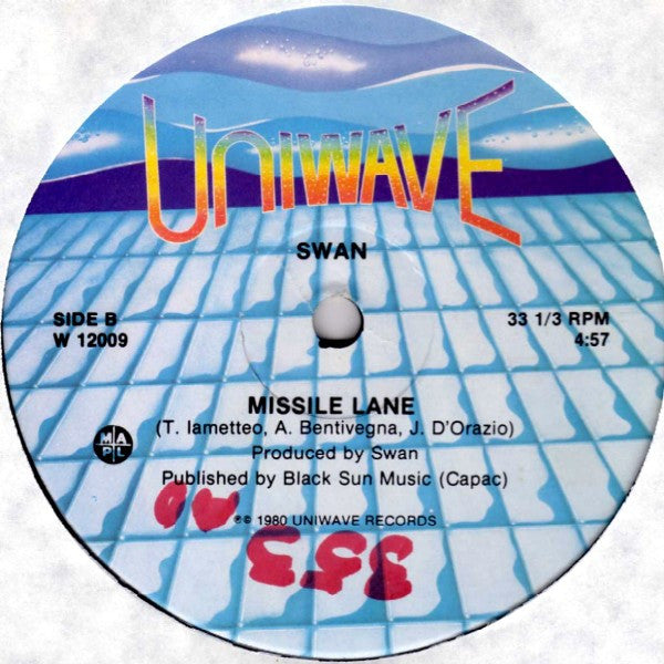 Swan (10) : Rock Disco / Missile Lane (12")