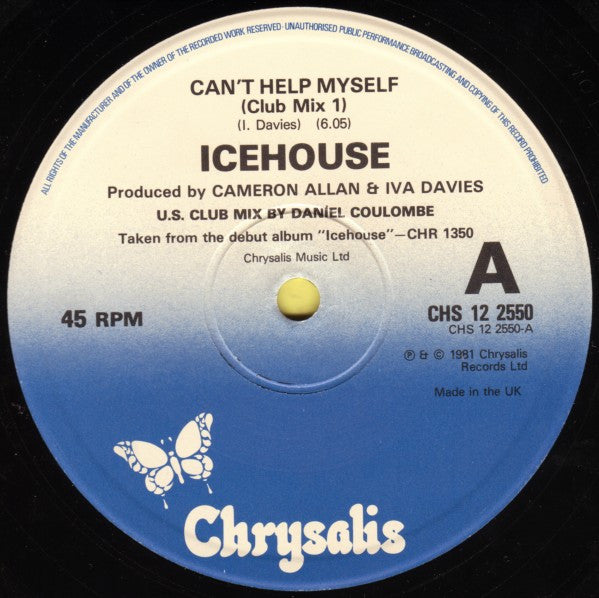 Icehouse : Can't Help Myself (12", Single)