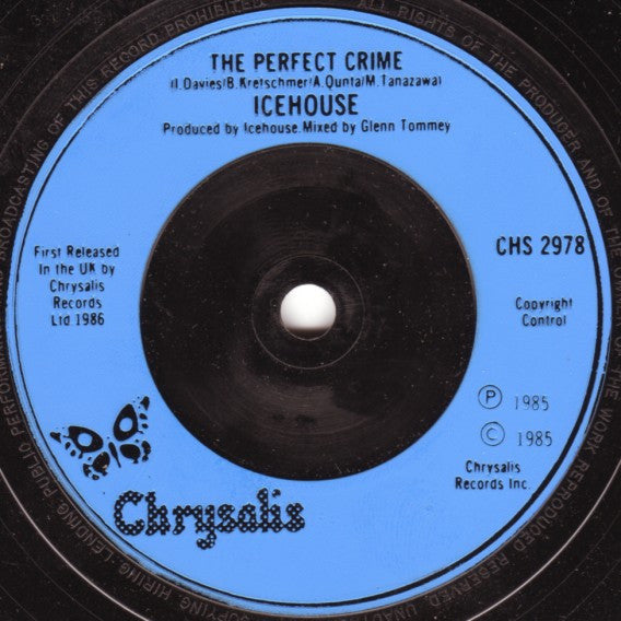 Icehouse : No Promises (7", Single)