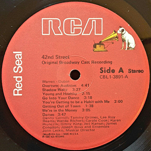 David Merrick (2), Thomas Z. Shepard : 42nd Street (LP, Album, Gat)
